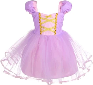 Princess Costumes Birthday Fancy Halloween Xmas Party Dresses up for Little Girl - Picture 1 of 12