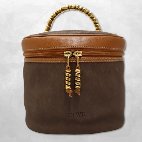 Borsa donna vintage Loewe Velazquez Twist hardware manico superiore vanità edizioni limitate