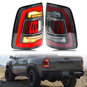 LED Sequential Tail Lights for Dodge Ram 2009-2018 4th GEN Clear Rear Lamps - Bild 1 von 5