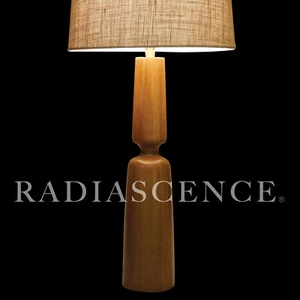 DANISH MODERN RAYMOND PFENNIG WALNUT HOURGLASS TABLE ZINA LAMP LLOYD POWELL 1960 - Picture 1 of 11