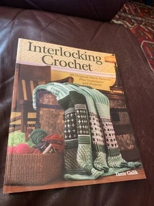 Krause Publications * Interlocking Crochet 80 Original Stitch Patterns * Galik - Picture 1 of 2