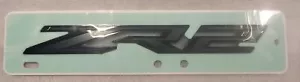 2023-2025 Chevrolet Silverado 1500 ZR2 Black Emblem For Tailgate - Picture 1 of 1