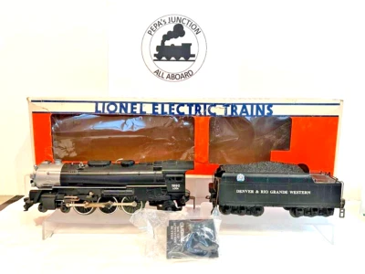 LIONEL 6-18090 #1 L.C.C.A. 1990 CONVENT -DRG &W Hudson~w~Tender~ NEW~UN RUN~MIB - Image 1 of 4