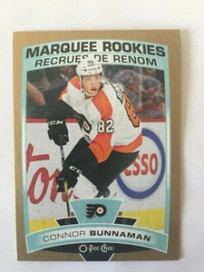 Connor Bunnaman 2019-20 UD Hky Ser 2 O-Pee-Chee Marquee RC Gold Finish SM-liiga - Picture 1 of 2
