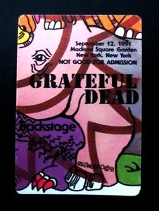 Grateful Dead Backstage Pass Puzzle Rainforest MSG NY 9.12.91 9.12.1991 Tiere - Bild 1 von 18
