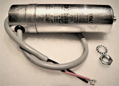 FÜR LESCHA UND VIELE ANDERE Kondensator 20µF /Kabel Top für LESCHA Betonmischer,neu, hochwertig VDE, ect.