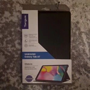 TARGUS Samsung Galaxy Tab A7 10.4” Targus Flip Cover Shockproof Click-In NEW - Picture 1 of 2