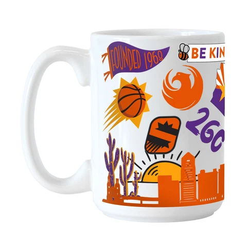 Phoenix Suns 15oz. Native Ceramic Mug Cover