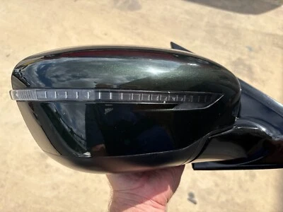 Original, 2018-2020 Nissan Pathfinder Right Passenger Door Power Mirror Green - Image 1 of 4