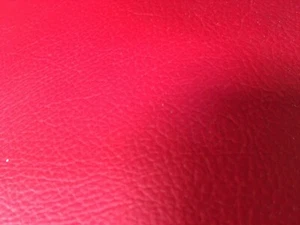 Tela interior furgoneta cámper - PVC rojo con respaldo de espuma expandida x 1 metro - Imagen 1 de 3