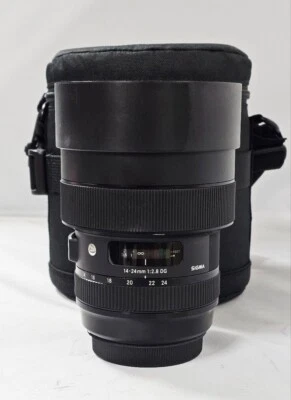 #Sigma Art 14-24mm F/2.8 DG HSM Lens for Nikon F- Black (S/N 54356570) - Image 1 of 4