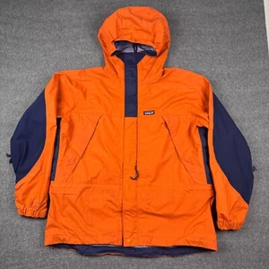 Vintage Patagonia Stretch Triolet Jacket Men's Large Orange Ski Gorpcore 90s - Picture 1 of 8