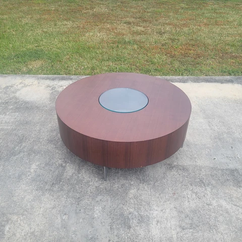 Round Mid Century Coffee Table Cover