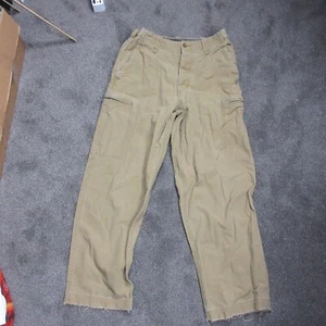 Abercrombie & Fitch Cargo Pants Mens 30 R  Brown Distressed  American Hipster - Picture 1 of 16