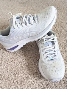Asics Gel-Cumulus Women's Size 9 White Lilac Opal Purple $120 1012B135 - Picture 1 of 10