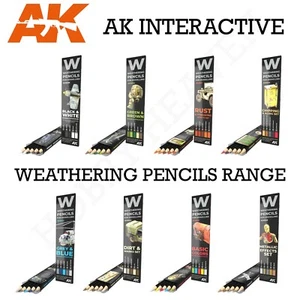 AK Interactive Weathering Pencil sets The Full Range Combined Shipping - Picture 1 of 34