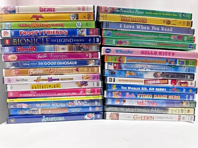 Childrens Movies Kids DVD s Pick, Choose, Lot, Bundle, $3.99 Flat Combined Ship - Image 1 of 3