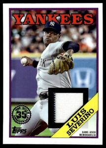 2023 Topps 1988 Baseball Relics Luis Severino New York Yankees #88R-LS