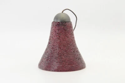 Tech Lighting Sugar Pendant Mini Maroon + Satin Nickel - Image 1 of 3