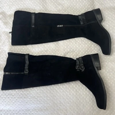 NUEVO SIN ETIQUETAS. Botas de gamuza por encima de la rodilla BCBGeneration Foto 1 de 4