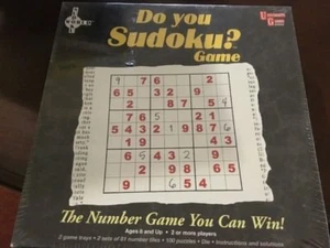 Do You Sudoku? Game Board Game University Games 2005 - Picture 1 of 1
