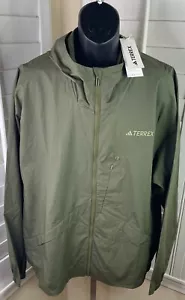 Adidas Terrex XPLORIC Olive Strata Windjacke IN4630 - Herren Größe XL - Neu mit Etikett $ 140 - Bild 1 von 5