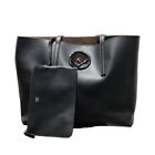 Fendi Logo Shopper 8Bh843 Black Leather Bg08949