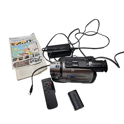 索尼 CCD-TRV95 8 毫米 Hi8 摄像机 夜拍 数码 Handycam 状况良好 — 第 1/4 张图片