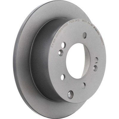 Rotor de freio a disco Brembo 08.B667.11 para 10-13 Kia Forte Forte Koup Forte5 Soul - Imagem 1 de 4