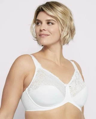 Sujetador minimizador con aros Lilyette 0428 talla 36D blanco Foto 1 de 4