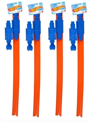 4 Hot Wheels Loop Builder Race Track 2-piece Set New Orange Track HW Loop 24" - Image 1 of 2