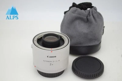 [Mint] Canon EXTENDER EF 2X III Teleconverter for EOS EF Mount w/ Pouch #251122b - Image 1 of 4