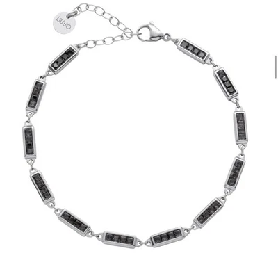 LIU JO ESSENTIAL MAN  BRACCIALE UOMO IN ACCIAIO MLJ616   NUOVO - Immagine 1 di 3