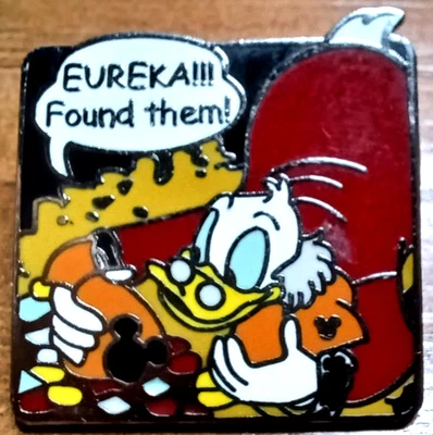 Disney скрытый Микки Pin - Скрудж Макдак, Эврика!! - Коллекция литых ремешков No3 - Изображение 1 из 2