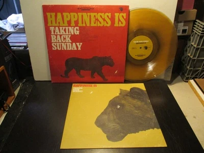 Taking Back Sunday ‎– Happiness Is, lim. ed, Gold w/Black Haze, VG++/VG++, 2014 - Image 1 of 4
