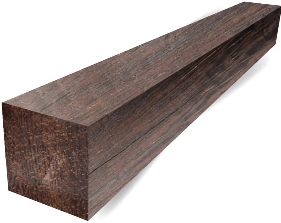 BEAUTIFUL EXOTIC KATALOX (MEXICAN EBONY) TURNING BLANK LUMBER WOOD 2" X 2" X 12" - Image 1 of 1