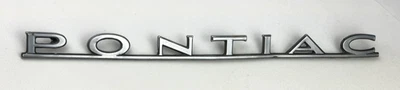 Pontiac GTO 1970-1971, LeMans, emblema de maletero Tempest 8705560 OEM Foto 1 de 4