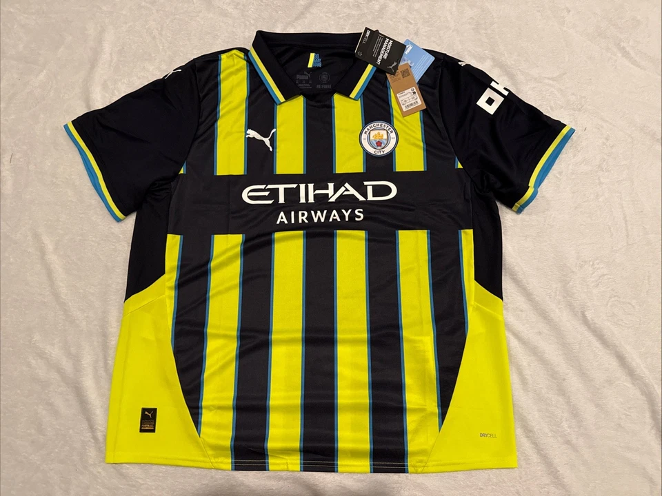 2024-25 Puma Men’s Manchester City Away Soccer Jersey XXL 2XL Man City - Image 1 of 4