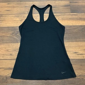 Nike Black Tank Top Women’s Size M Dry Fit Activewear Gym - Picture 1 of 10