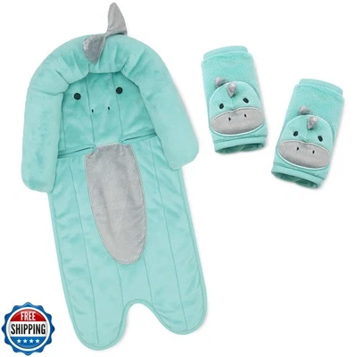 Travel Bug Baby and Toddler 3-Piece Head Support and Strap Covers Set for Car - Image 1 of 4