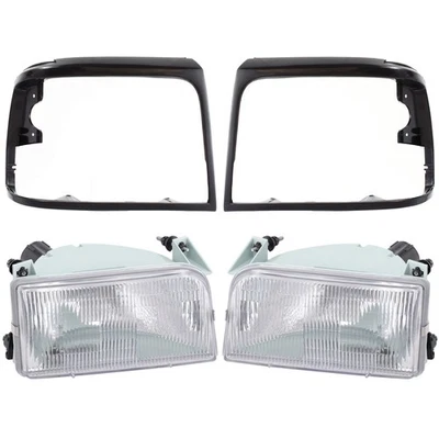 Headlight Driving Head light Headlamp Front Driver & Passenger Side Left Right Foto 1 de 4