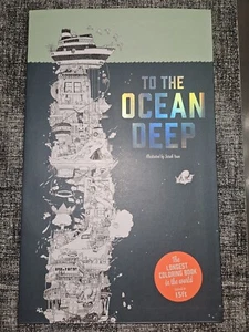 To The Ocean Deep Longest Coloring Book in the World Paperback Sarah Yoon 15' - Picture 1 of 5