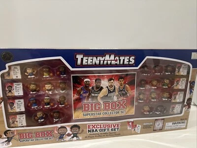 NBA TeenyMates 2024 Baloncesto CAJA GRANDE Superstar Coleccionista Set de Regalo Lebron Luka Foto 1 de 2