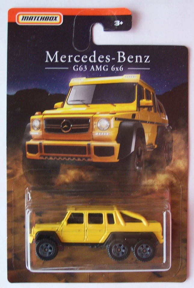 Спичечный коробок Mercedes Benz серии G63 AMG 6x6 - Изображение 1 из 1