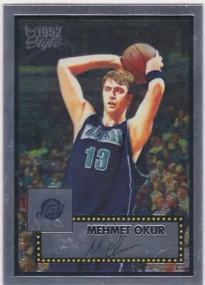 2005-06 Topps Style 1952 Chrome #96 Mehmet Okur /499 Utah Jazz Free Shipping! - Image 1 of 2