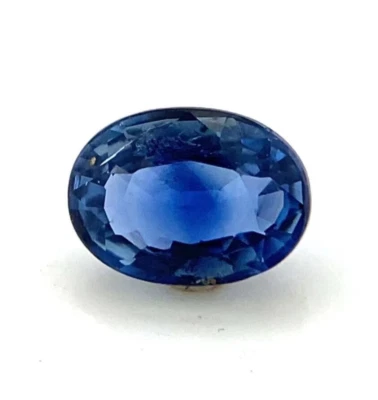 Unheated Blue Sapphire Oval Shape 100% Natural Loose Stone 1.01ct - Image 1 of 4