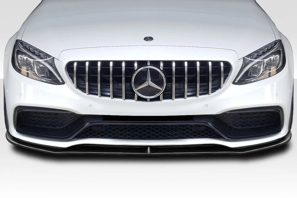 15-18 Mercedes Clase C Power Duraflex Parachoques Delantero Labio Cuerpo Kit!!! 117154 Foto 1 de 1