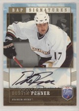 2006-07 Upper Deck Be a Player Signatures Dustin Penner #PE Auto