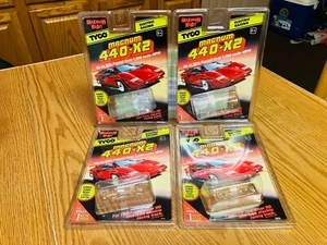 TYCO MAGNUM 440-X2 ( 4 ) empty cards ~display your Cars in these ~ SUPER CLEAN - Picture 1 of 4
