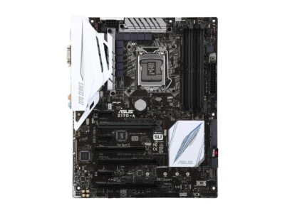 Asus Z170-A Motherboard Intel Z170 LGA 1151 6 7Th ATX DDR4 M.2 With I/O Tested - Image 1 of 3